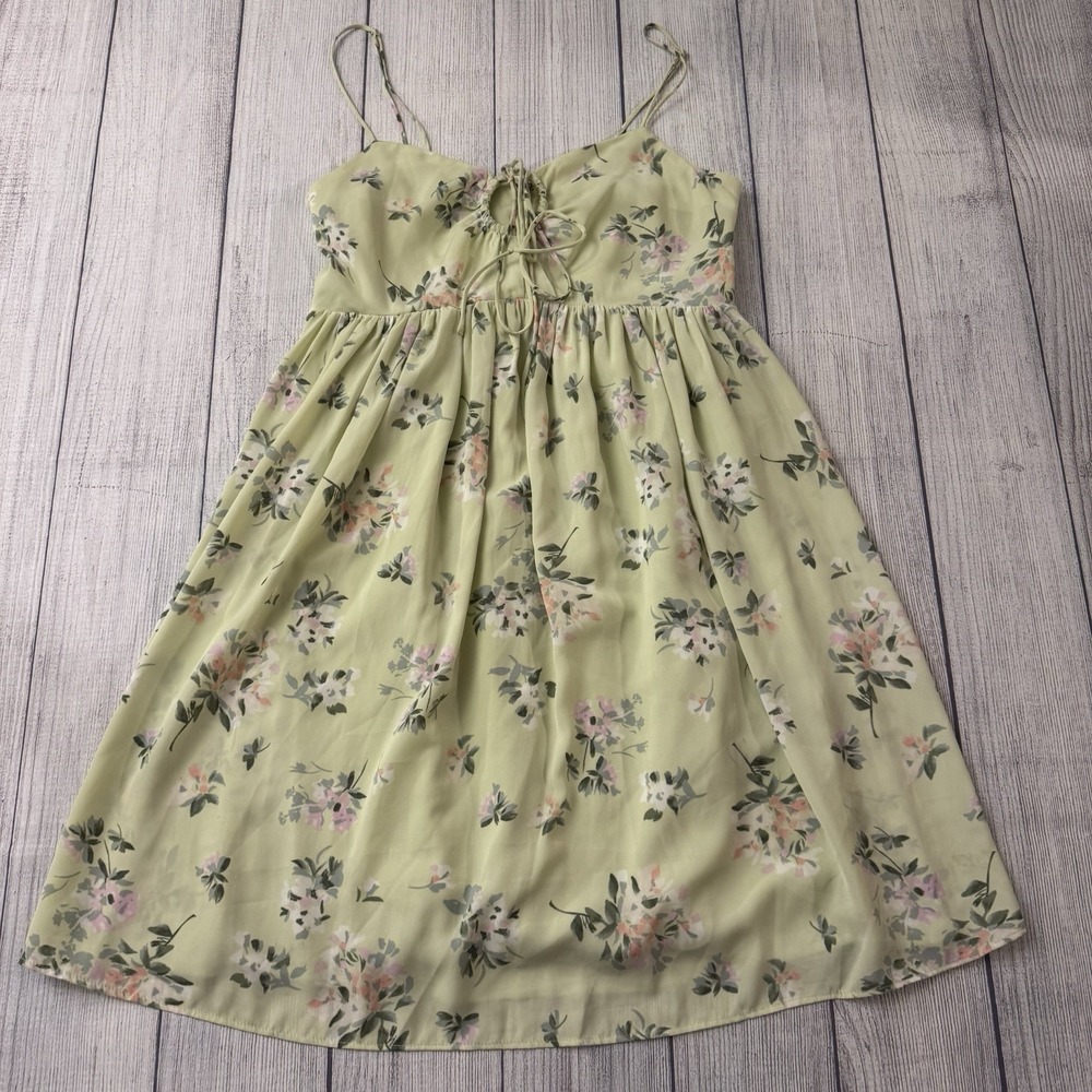 Abercrombie & Fitch Floral Slip Dress Babydoll Mini Dress‎ Medium